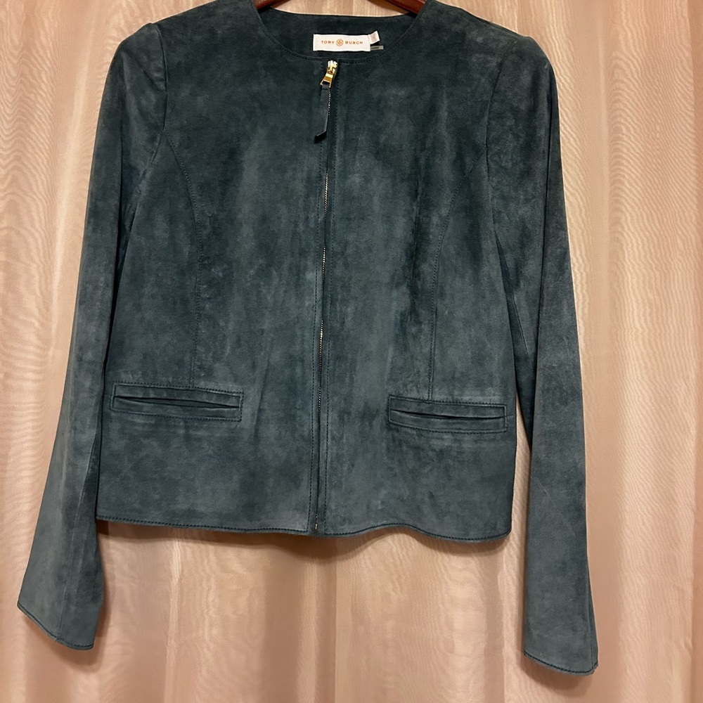 Tory burch suede jacket